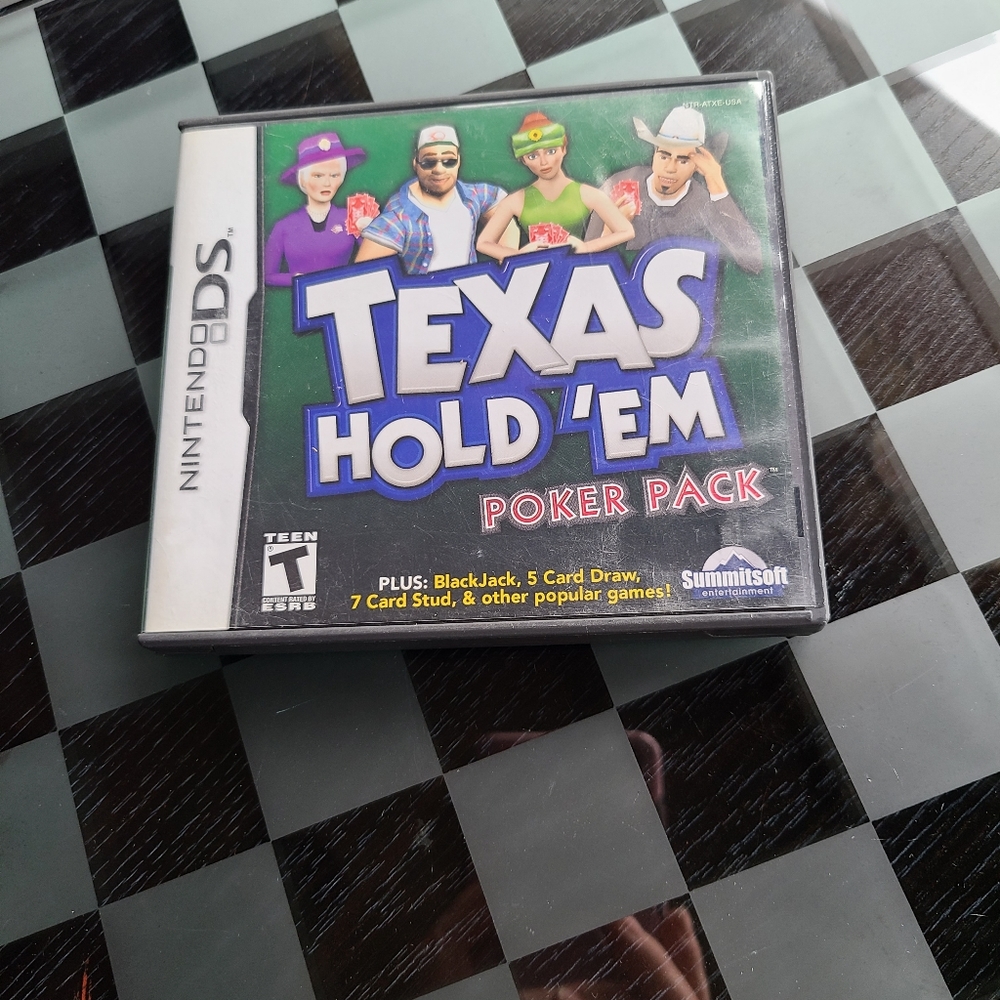 Nintendo DS Game Texas Hold em poker pack
